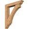 Ekena Millwork Imperial Traditional Smooth Bracket w/ Offset Brace, Western Red Cedar, 7 1/2"W x 42"D x 48"H BKT0806X42X48IMP01SWR - alternate 1
